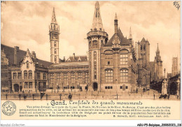 AGUP5-0400-BELGIQUE - GAND - L'enfilade Des Grands Monuments - Gent