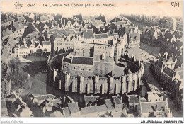 AGUP5-0389-BELGIQUE - GAND - Le Chateau Des Comtes Pris A Vol D'avion - Gent