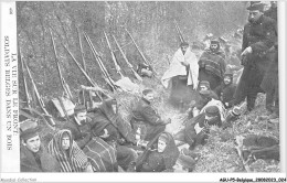 AGUP5-0354-BELGIQUE - La Vie Sur Le Front - Soldats Belges Dans Un Bois - Other & Unclassified