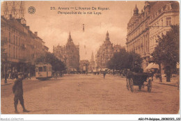 AGUP4-0296-BELGIQUE - ANVERS - L'avenue De Keyser - Perspective De La Rue Leys - Antwerpen