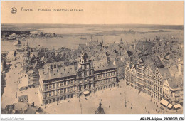 AGUP4-0276-BELGIQUE - ANVERS - Panorama - Grand'place Et Escaut - Antwerpen