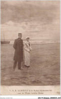 AGUP4-0256-BELGIQUE - L-A-R - Albert 1 Et La Reine Elisabeth - Sur La Plage Restée Belge - Other & Unclassified