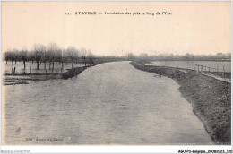 AGUP3-0204-BELGIQUE - STAVELE - Inondation Des Prés Le Long De L'yser - Otros & Sin Clasificación