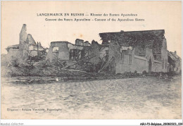 AGUP3-0196-BELGIQUE - LANGEMARCK EN RUINES - Klooster Der Eusters Apostolinen - Andere & Zonder Classificatie