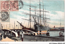 AGUP3-0169-BELGIQUE - ANVERS - Voiliers Au Bassin - Altri & Non Classificati