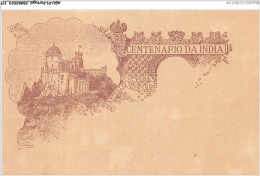 AGUP1-0060-PORTUGAL - Centenario Da India - Castello Da Pena - CINTRA INDE ENTIER POSTAL 1898 - Altri & Non Classificati
