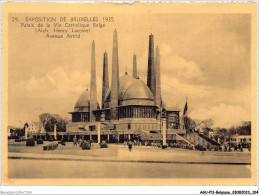 AGUP11-0955-BELGIQUE - Exposition De - BRUXELLES - 1935 - Palais De La Vie Catholique Belge - Avenue Astrid - Expositions Universelles