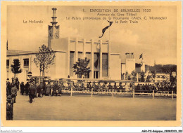 AGUP11-0954-BELGIQUE - Exposition De - BRUXELLES - 1935 - Avenue Du Gros Tilleul - Le Palais Pittoresque De La Roumanie - Wereldtentoonstellingen
