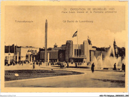 AGUP11-0951-BELGIQUE - Exposition De - BRUXELLES - 1935 - Place Louis Steens Et La Fontaine Artésienne - Universal Exhibitions