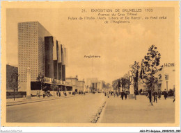 AGUP11-0948-BELGIQUE - Exposition De - BRUXELLES - 1935 - Avenue Du Gros Tilleul - Palais De L'italie - Wereldtentoonstellingen