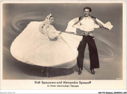 AGUP11-0905-BELGIQUE - Didi Spassowa Und Alexandre Spassof - In Ihren Slawischen Tänzen - Andere & Zonder Classificatie