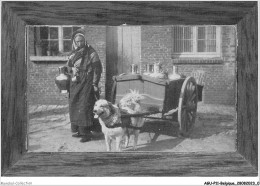 AGUP11-0902-BELGIQUE - VOITURE A CHIN CARTE  A SYSTEME - Une Femme Et Un Chien - Other & Unclassified