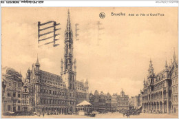 AGUP10-0867-BELGIQUE - BRUXELLES - Hôtel De Ville Et Grand'place - Cafés, Hoteles, Restaurantes