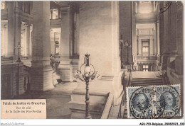 AGUP10-0859-BELGIQUE - Palais De Justice De - BRUXELLES - Vue De Côté De La Salle Des Pas-perdus - Monumentos, Edificios