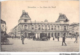 AGUP10-0831-BELGIQUE - BRUXELLES - La Gare Du Nord - Schienenverkehr - Bahnhöfe