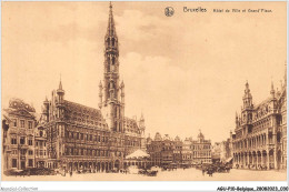 AGUP10-0824-BELGIQUE - BRUXELLES - Hôtel De Ville Et Grand'place - Monumentos, Edificios