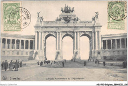 AGUP10-0817-BELGIQUE - BRUXELLES - L'arcade Monumentale Du Cinquantenaire - Monuments