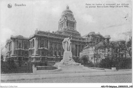 AGUP9-0790-BELGIQUE - BRUXELLES - Palais De Justice Et Monument Aux Victimes Du Premier Navire-école Belge - Bauwerke, Gebäude