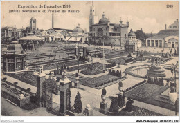 AGUP9-0744-BELGIQUE - Exposition De - BRUXELLES - 1910 - Jardins Néerlandais Et Pavillon De Monaco - Wereldtentoonstellingen