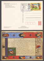 MUSEUM LIBRARY BOOK Codex  KING Matthias CORONATION Renaissance ART Year 81 Stamp Day 2008 Hungary FDC POSTCARD - Musées