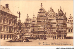 AGUP8-0685-BELGIQUE - ANVERS - Grand'place Et Monument Brabo - Antwerpen