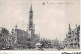 AGUP8-0644-BELGIQUE - BRUXELLES - Hôtel De Ville Et Grand'place - Marktpleinen, Pleinen