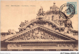 AGUP7-0624-BELGIQUE - BRUXELLES - La Bourse - Fronton - Monuments