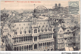 AGUP7-0609-BELGIQUE - BRUXELLES - Panorama Pris De L'hôtel De Ville - Panoramische Zichten, Meerdere Zichten