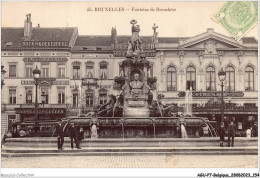 AGUP7-0606-BELGIQUE - BRUXELLES - Fontaine De Brouckère - Plazas