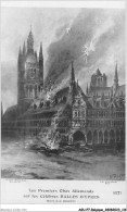 AGUP7-0587-BELGIQUE - Les Premiers Obus Allemands Sur Les Célèbres - HALLES D'YPRES - Andere & Zonder Classificatie