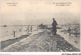 AGUP7-0578-BELGIQUE - La Guerre 1914-15 - Les Inondations De - L'YSER - Autres & Non Classés