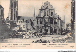 AGUP7-0576-BELGIQUE - MALINES - La Cathédrale Après Le Bombardement - Altri & Non Classificati