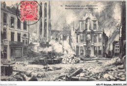 AGUP7-0574-BELGIQUE - Bombardement De - MALINES - Andere & Zonder Classificatie