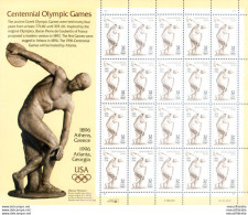 Sport. Centenario Olimpiadi 1996. - Blocks & Sheetlets