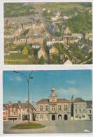 128 DEPT 50 : Brécey Lot De Deux , La Mairie & Vue Générale - Sonstige & Ohne Zuordnung