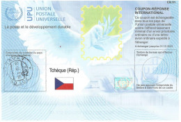 Czech Republic International Reply Coupon IRC 2017 ISTANBUL ICR IRC CRI Hologram - Other & Unclassified