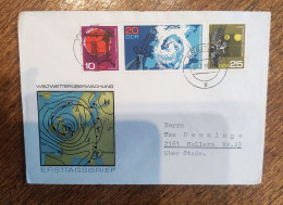 FDC Meteorological Observatory 1968 - 1. Tag - FDC (Ersttagblätter)