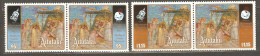 Aitutaki: Full Set Of 4 Mint Stamps, Christmas - Halley's Comet, 1985, Mi#570-3, MNH. - Aitutaki