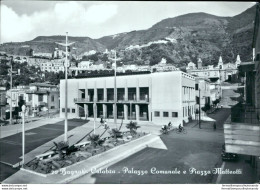 Ah652 Cartolina Bagnara Calabra Palazzo Comunale E Piazza Matteotti R.calabria - Reggio Calabria