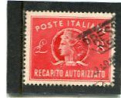 ITALY/ITALIA - 1947 8 L  SERVICE  FINE USED - 1946-60: Gebraucht