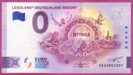 0-Euro XEGA 2023-12 LEGOLAND - DEUTSCHLAND RESORT - MYTHICA - Essais Privés / Non-officiels