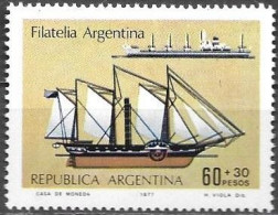 Argentina 1977 Filatelia Philately Ships Mi. 1304 MNH Postfrisch Neuf ** - Nuevos