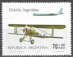 Argentina 1977 Filatelia Philately Airplanes Mi. 1305 MNH Postfrisch Neuf ** - Neufs