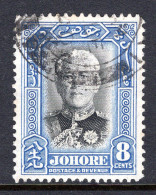 Malaysian States - Johore - 1940 Sultan Sir Ibrahim Used (SG 130) - Johore