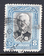 Malaysian States - Johore - 1940 Sultan Sir Ibrahim Used (SG 130) - Johore