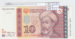 BILLETE TAJIKISTAN 10 SOMONI 2013 (99) P-24a - Sonstige – Asien