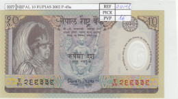 BILLETE NEPAL 10 RUPIAS 2002 P-45a - Andere - Azië