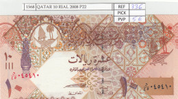 BILLETE QATAR 10 RIAL 2008 P-30a  - Andere - Azië