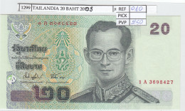 BILLETE TAILANDIA 20 BAHT 2003 P-109a.1  - Andere - Azië