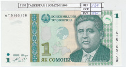 BILLETE TAJIKISTAN 1 SOMONI 1999 P-14А  - Andere - Azië